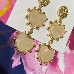 Tory Burch Heart Earrings